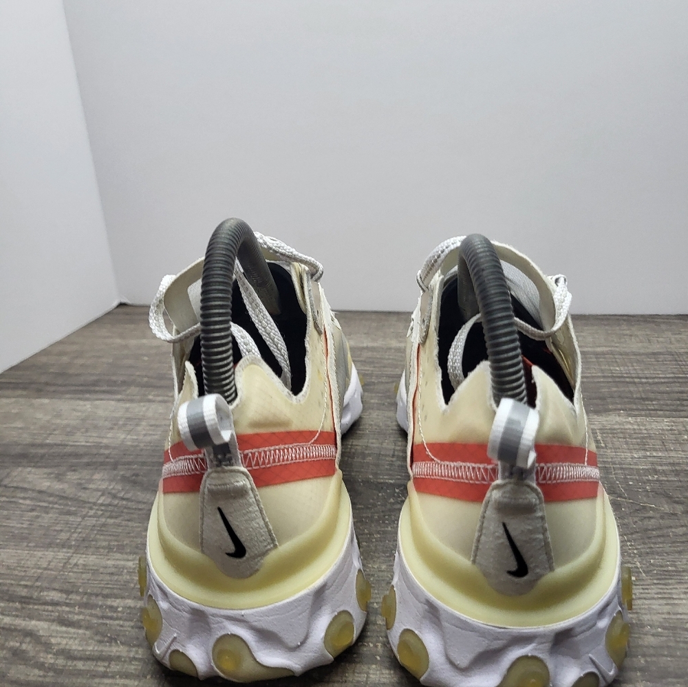 Nike React Element 87 Lightbone Red Black Running… - image 5